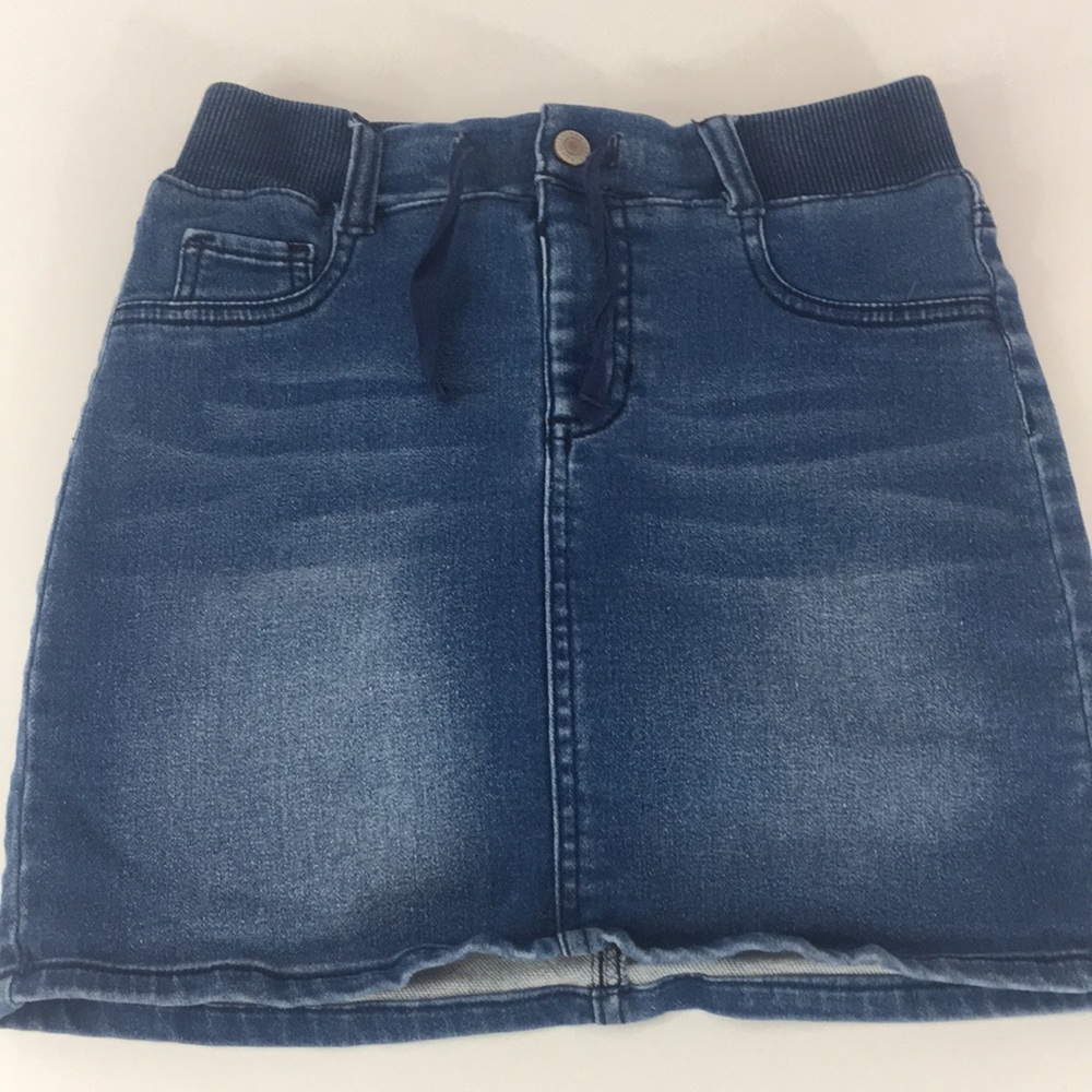 Denim skort